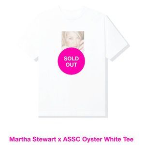 Martha Stewart x ASSC Oyster White Tee